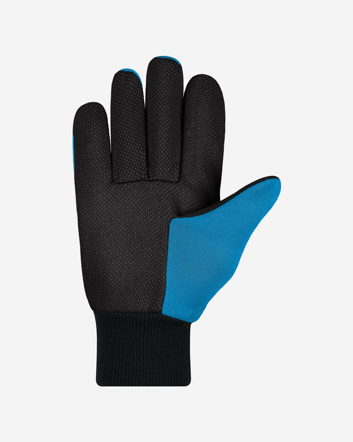 Carolina Panthers Colored Palm Utility Gloves FOCO - FOCO.com