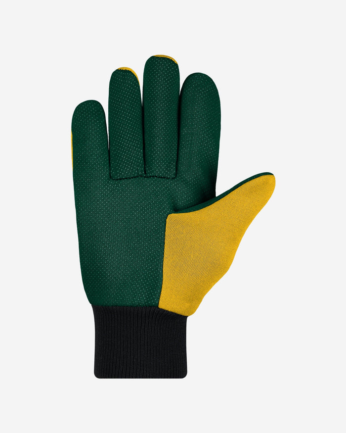 Green Bay Packers Colored Palm Utility Gloves FOCO - FOCO.com