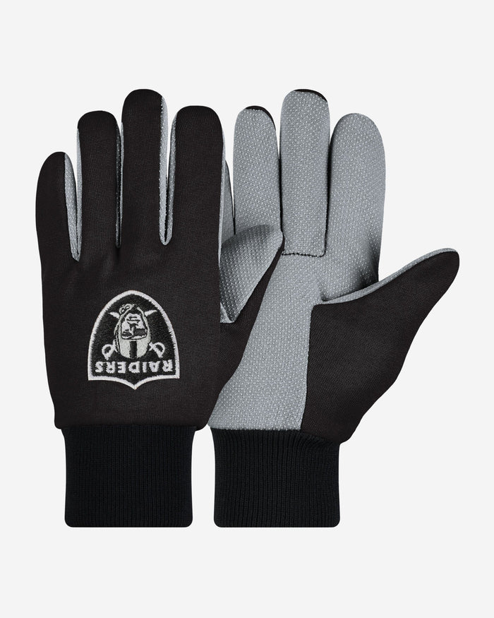 Las Vegas Raiders Colored Palm Utility Gloves FOCO - FOCO.com