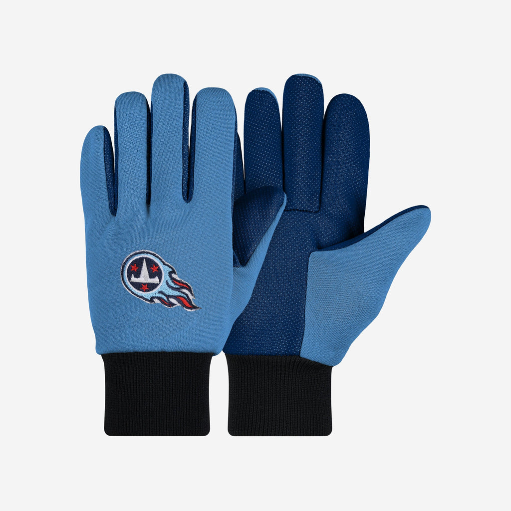 Tennessee Titans Colored Palm Utility Gloves FOCO - FOCO.com