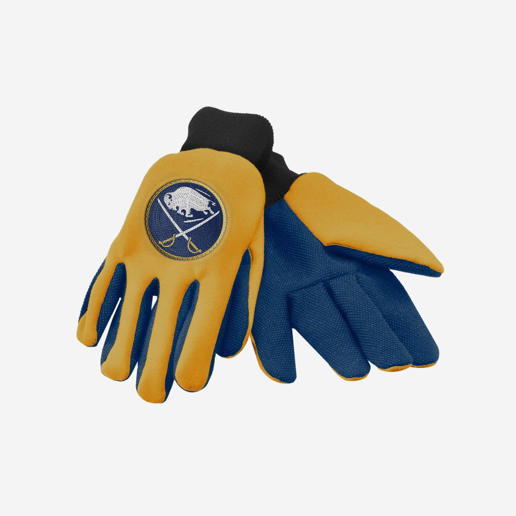 Buffalo Sabres Colored Palm Utility Gloves FOCO - FOCO.com