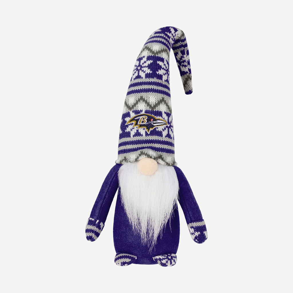 Baltimore Ravens Bent Hat Plush Gnome FOCO - FOCO.com