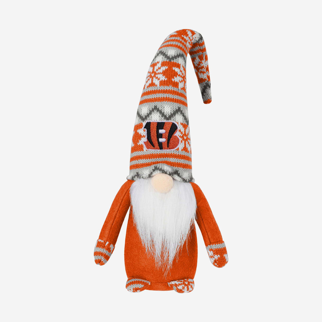 Cincinnati Bengals Bent Hat Plush Gnome FOCO - FOCO.com