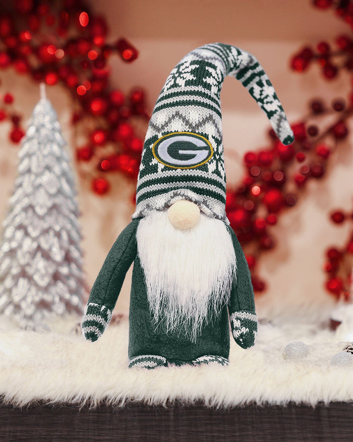 Green Bay Packers Bent Hat Plush Gnome FOCO - FOCO.com