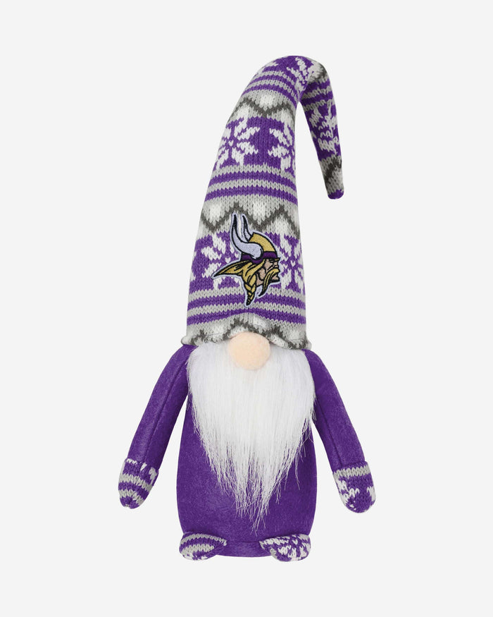 Minnesota Vikings Bent Hat Plush Gnome FOCO - FOCO.com