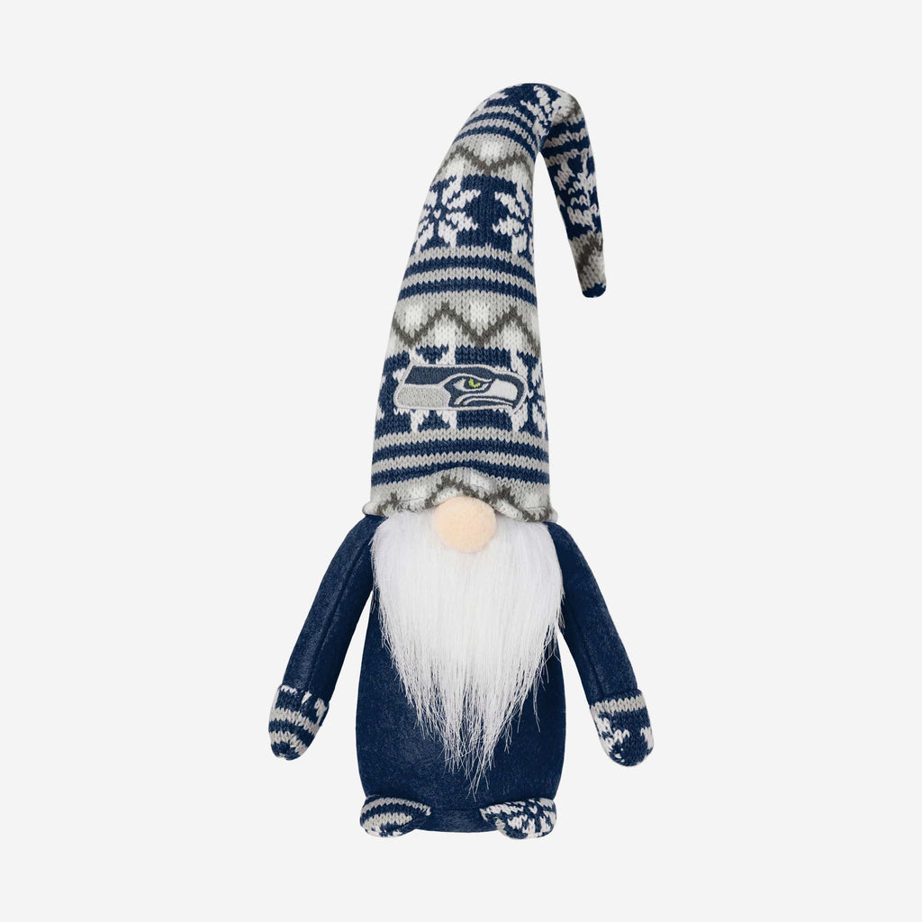 Seattle Seahawks Bent Hat Plush Gnome FOCO - FOCO.com