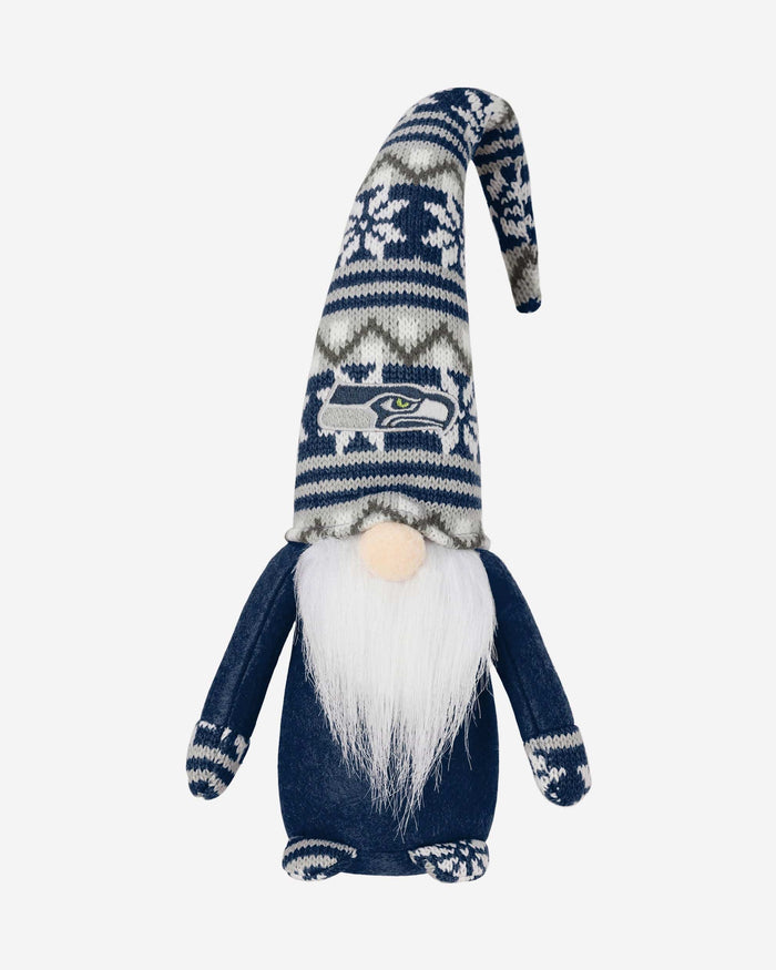 Seattle Seahawks Bent Hat Plush Gnome FOCO - FOCO.com