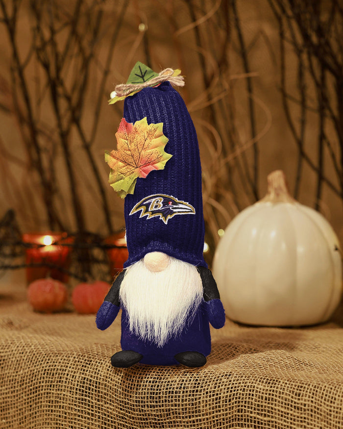 Baltimore Ravens Mixed Material Harvest Plush Gnome FOCO - FOCO.com