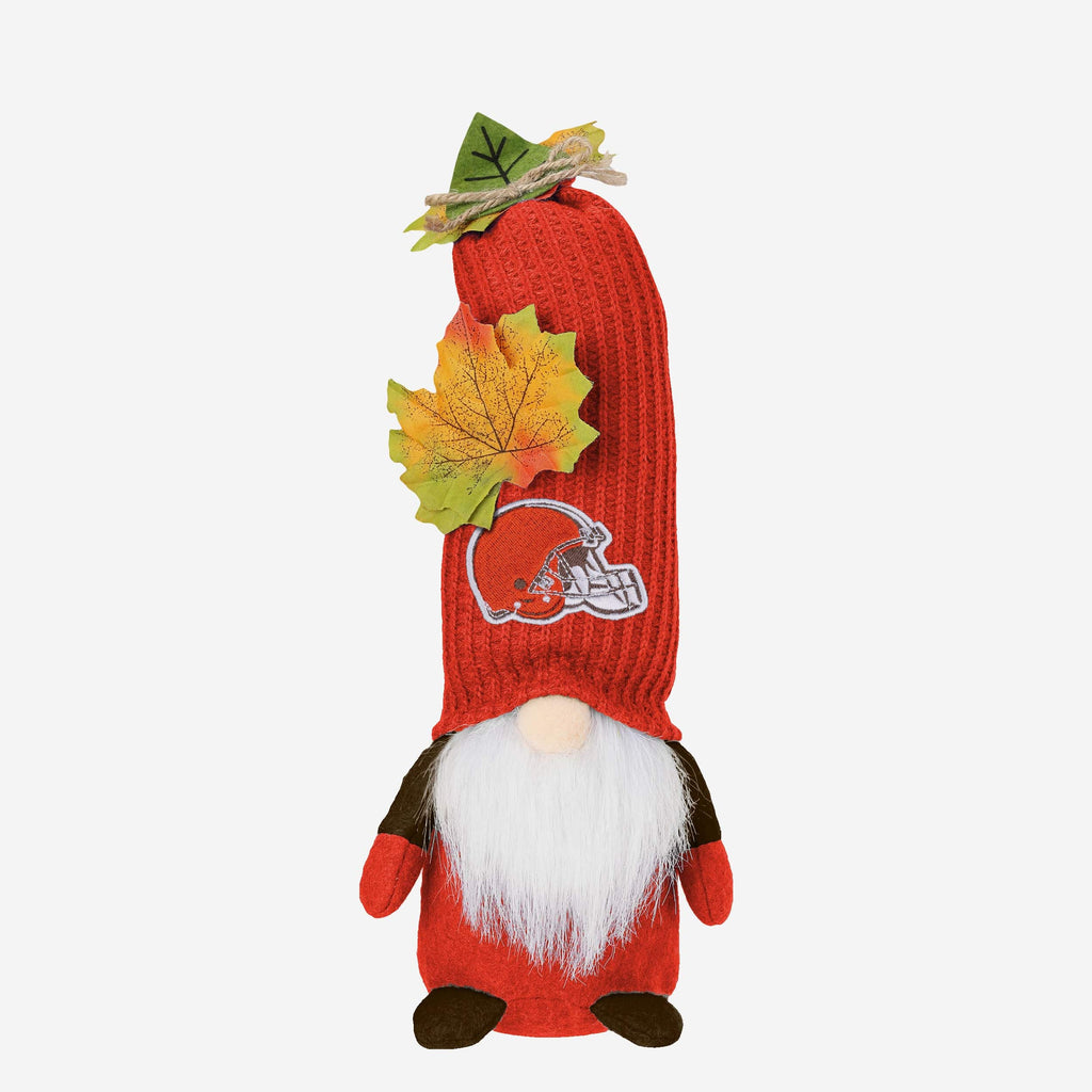 Cleveland Browns Mixed Material Harvest Plush Gnome FOCO - FOCO.com