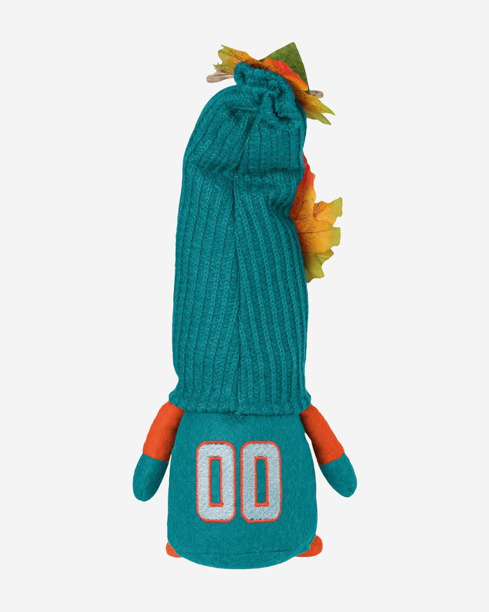 Miami Dolphins Mixed Material Harvest Plush Gnome FOCO - FOCO.com