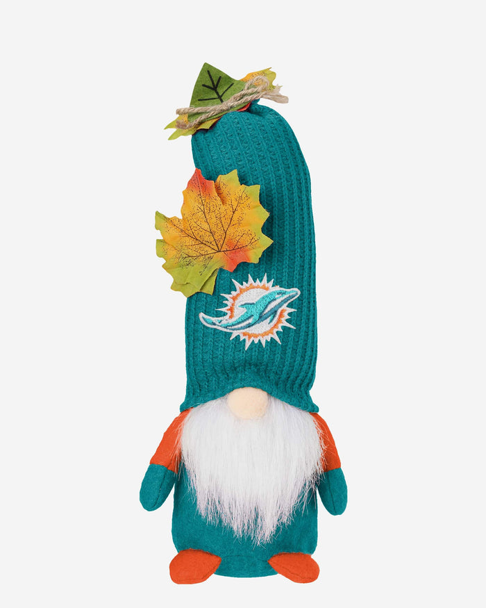 Miami Dolphins Mixed Material Harvest Plush Gnome FOCO - FOCO.com