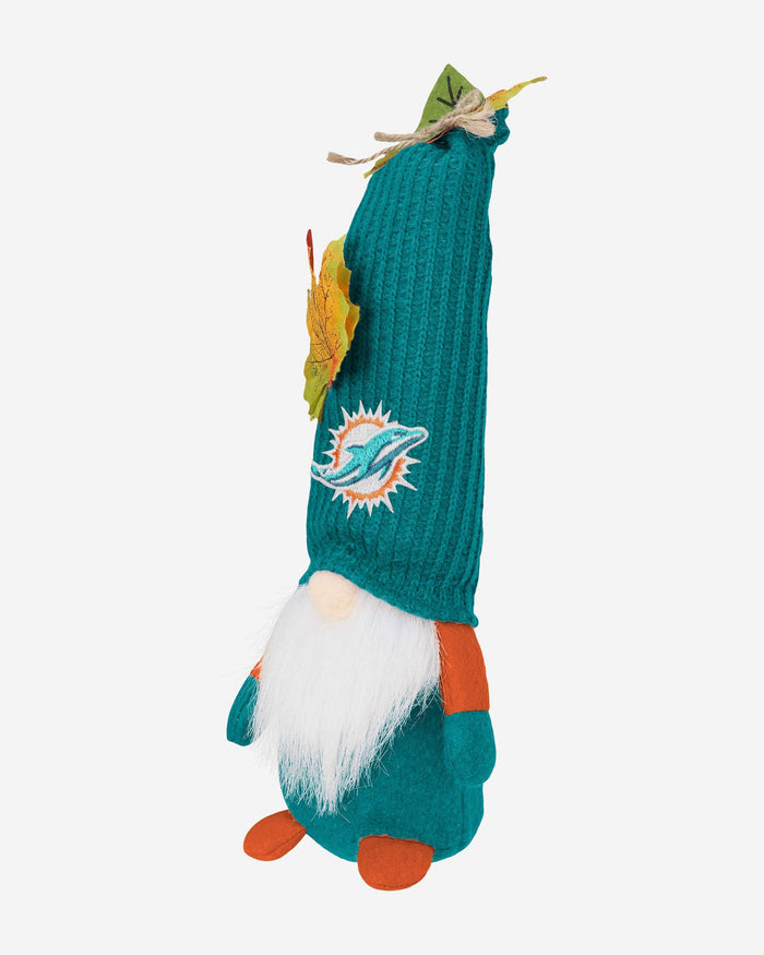 Miami Dolphins Mixed Material Harvest Plush Gnome FOCO - FOCO.com