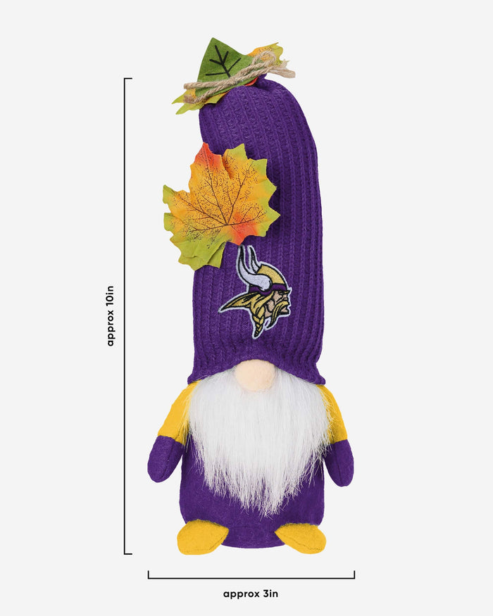 Minnesota Vikings Mixed Material Harvest Plush Gnome FOCO - FOCO.com