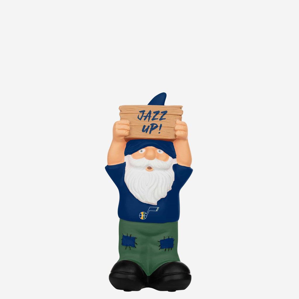 Utah Jazz Slogan Sign Mini Gnome FOCO - FOCO.com