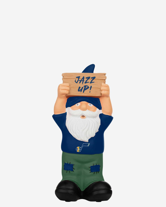 Utah Jazz Slogan Sign Mini Gnome FOCO - FOCO.com