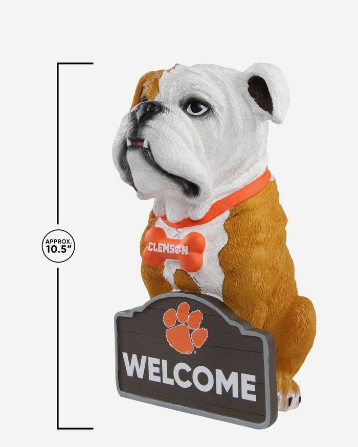 Clemson Tigers Bulldog Statue FOCO - FOCO.com