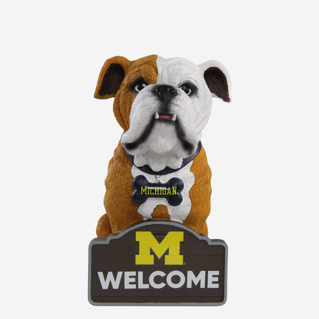 Michigan Wolverines Bulldog Statue FOCO - FOCO.com