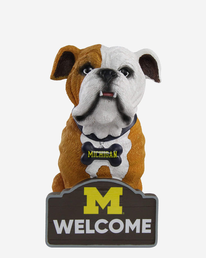 Michigan Wolverines Bulldog Statue FOCO - FOCO.com