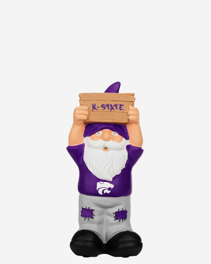 Kansas State Wildcats Slogan Sign Mini Gnome FOCO - FOCO.com