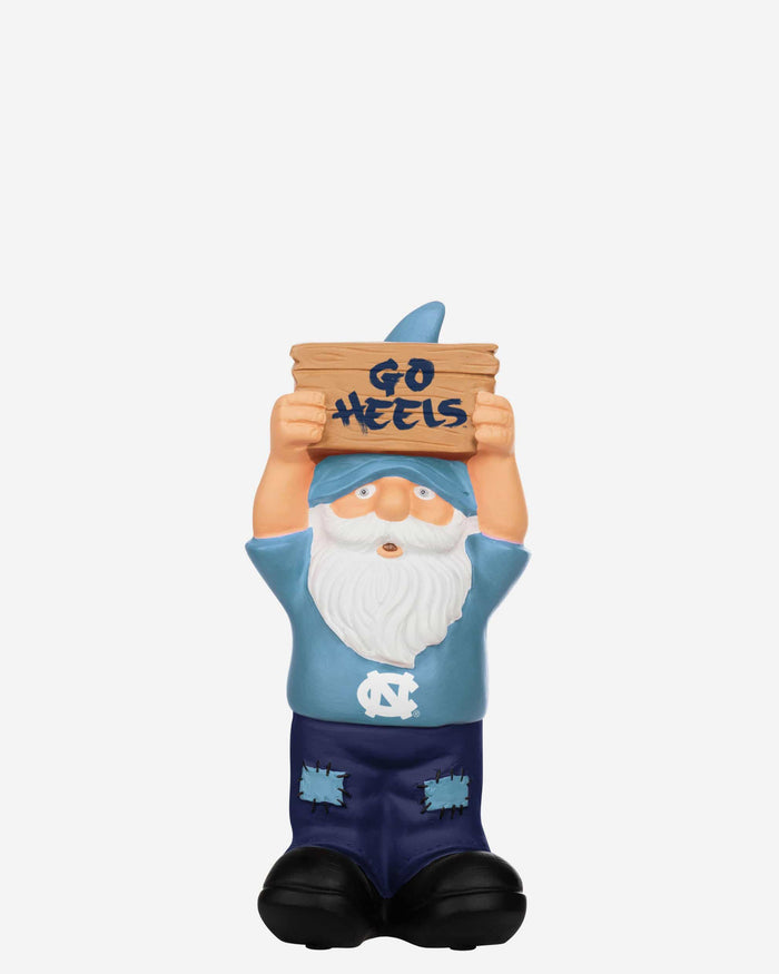 North Carolina Tar Heels Slogan Sign Mini Gnome FOCO - FOCO.com