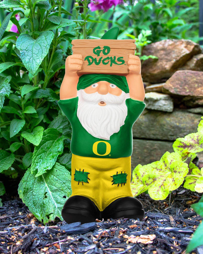 Oregon Ducks Slogan Sign Mini Gnome FOCO - FOCO.com