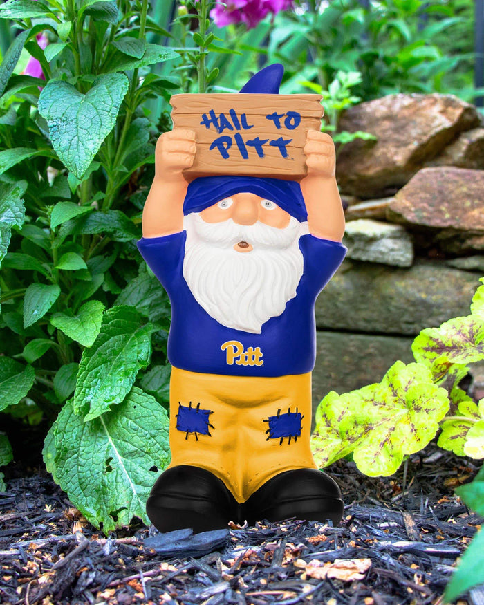 Pittsburgh Panthers Slogan Sign Mini Gnome FOCO - FOCO.com