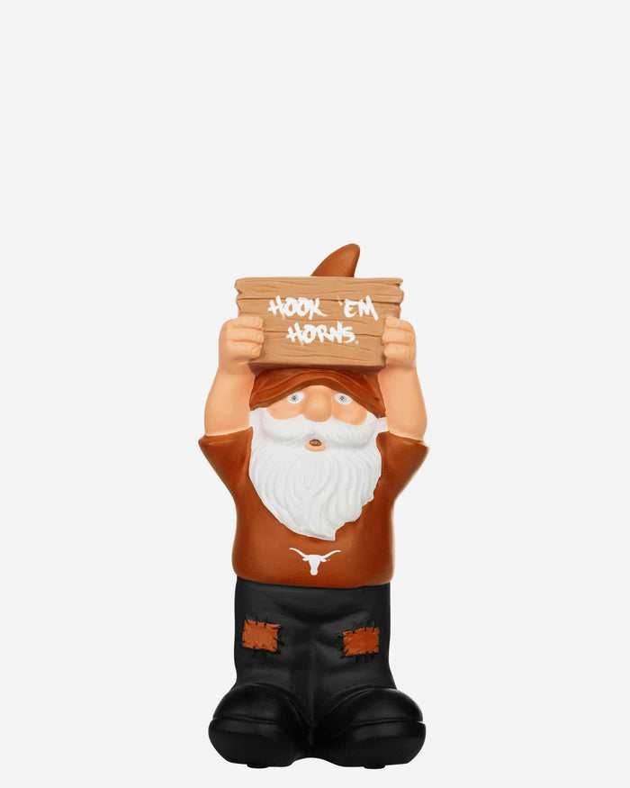 Texas Longhorns Slogan Sign Mini Gnome FOCO - FOCO.com