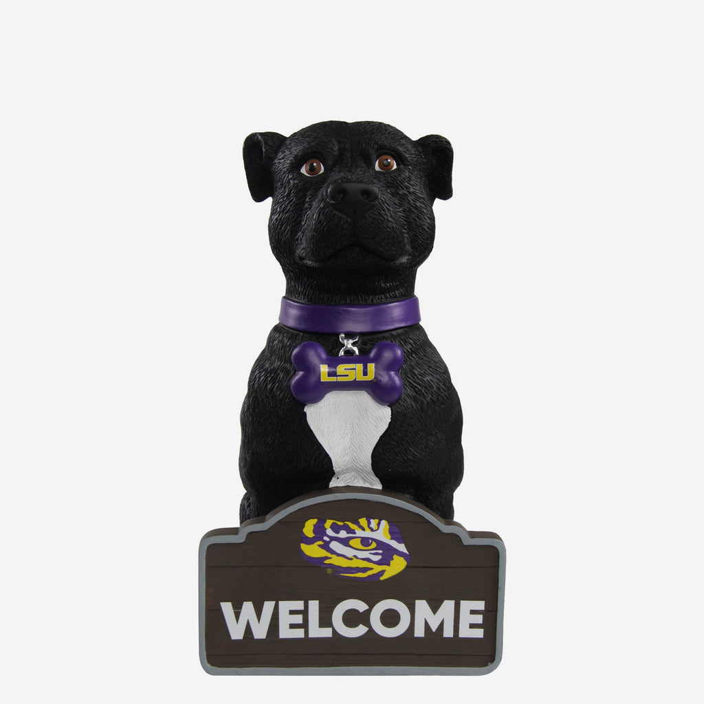 LSU Tigers American Staffordshire Terrier Statue FOCO - FOCO.com