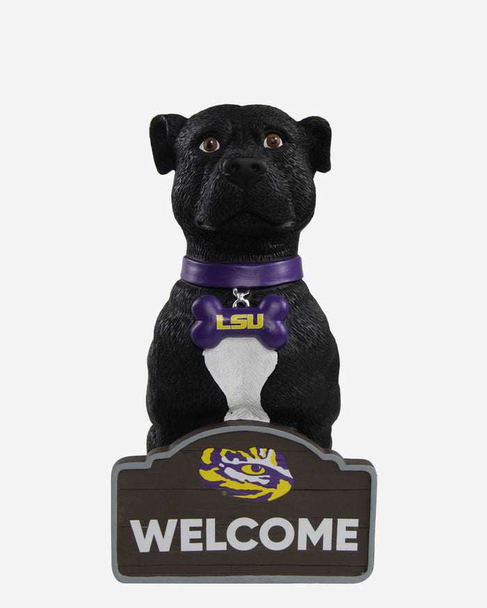 LSU Tigers American Staffordshire Terrier Statue FOCO - FOCO.com