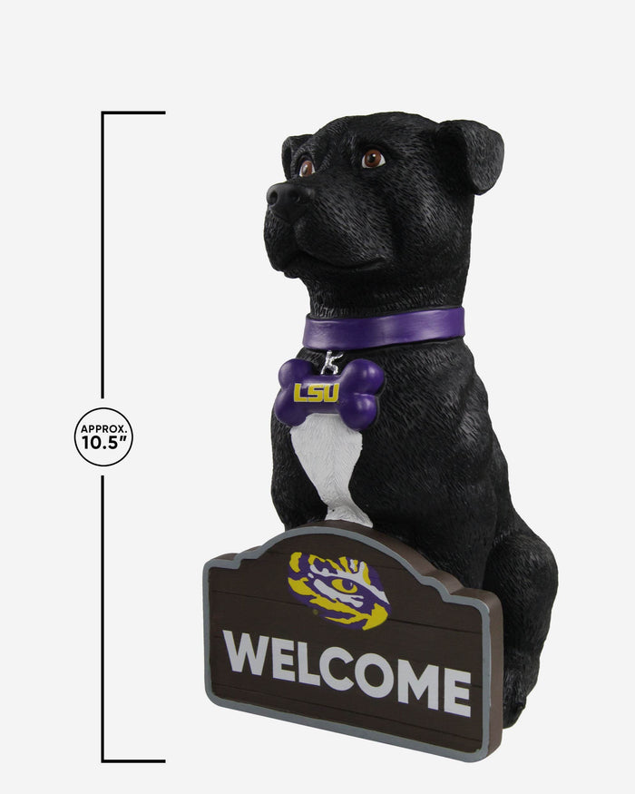 LSU Tigers American Staffordshire Terrier Statue FOCO - FOCO.com