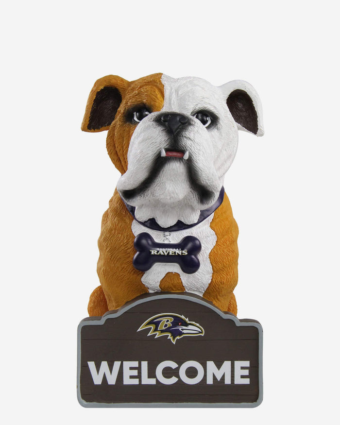 Baltimore Ravens Bulldog Statue FOCO - FOCO.com