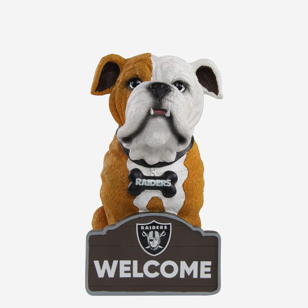 Las Vegas Raiders Bulldog Statue FOCO - FOCO.com
