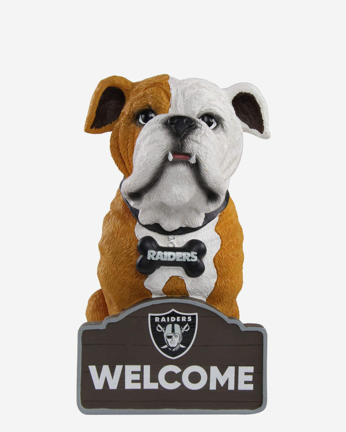 Las Vegas Raiders Bulldog Statue FOCO - FOCO.com