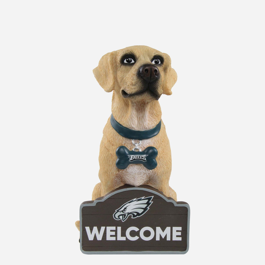 Philadelphia Eagles Yellow Labrador Statue FOCO - FOCO.com