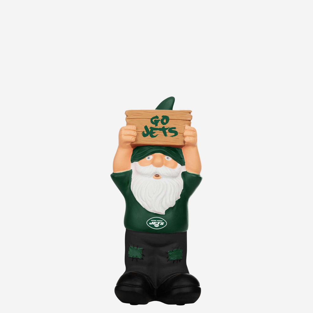New York Jets Slogan Sign Mini Gnome FOCO - FOCO.com