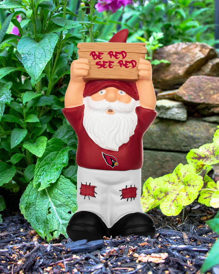 Arizona Cardinals Slogan Sign Mini Gnome FOCO - FOCO.com