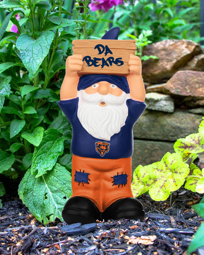 Chicago Bears Slogan Sign Mini Gnome FOCO - FOCO.com