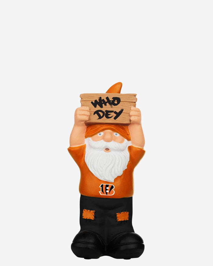 Cincinnati Bengals Slogan Sign Mini Gnome FOCO - FOCO.com