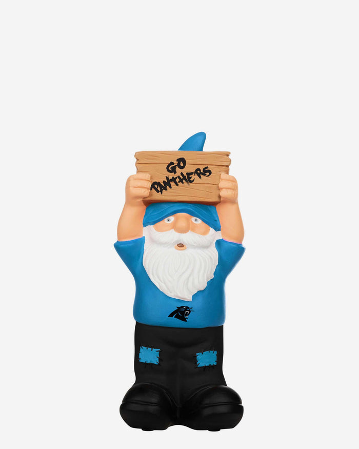 Carolina Panthers Slogan Sign Mini Gnome FOCO - FOCO.com