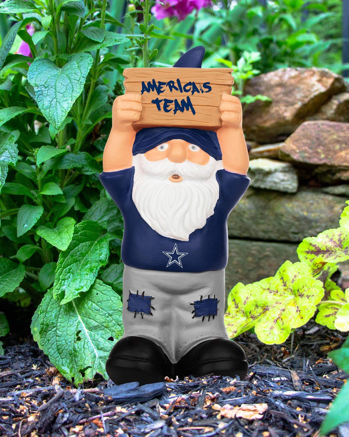 Dallas Cowboys Slogan Sign Mini Gnome FOCO - FOCO.com