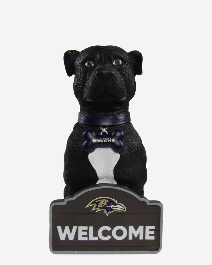 Baltimore Ravens American Staffordshire Terrier Statue FOCO - FOCO.com