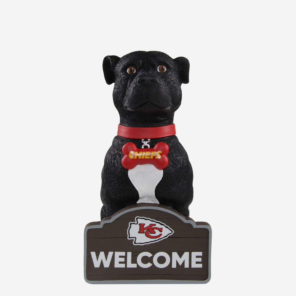 Kansas City Chiefs American Staffordshire Terrier Statue FOCO - FOCO.com