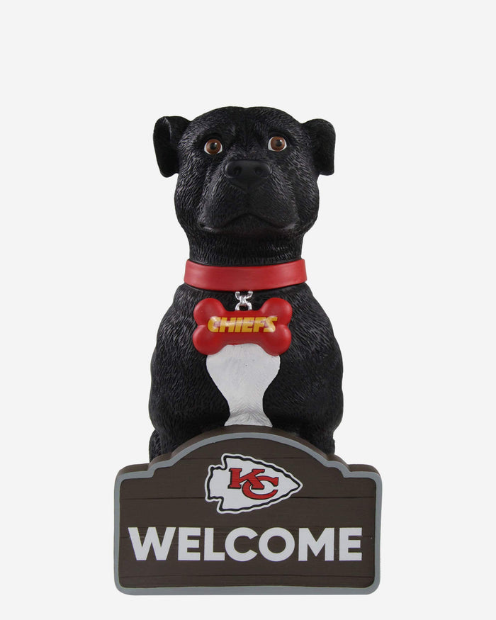 Kansas City Chiefs American Staffordshire Terrier Statue FOCO - FOCO.com