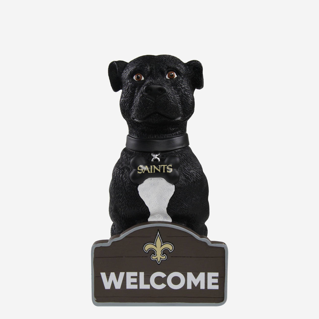 New Orleans Saints American Staffordshire Terrier Statue FOCO - FOCO.com