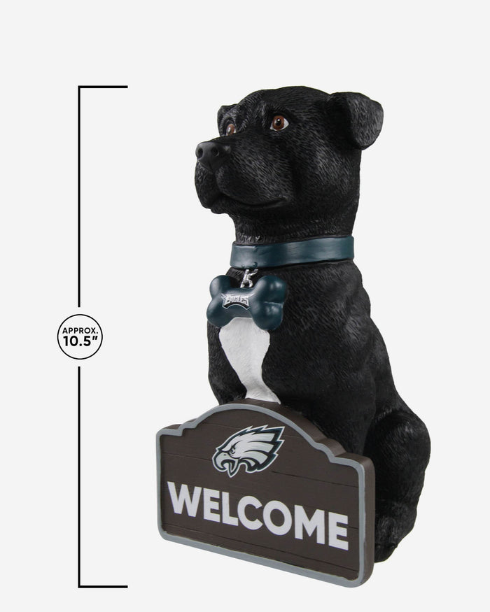 Philadelphia Eagles American Staffordshire Terrier Statue FOCO - FOCO.com