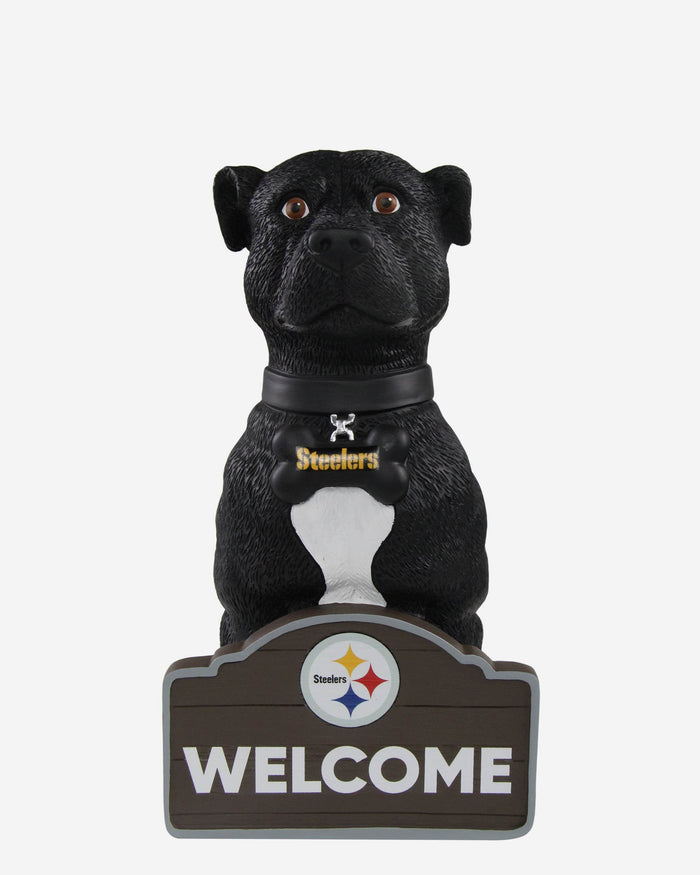 Pittsburgh Steelers American Staffordshire Terrier Statue FOCO - FOCO.com