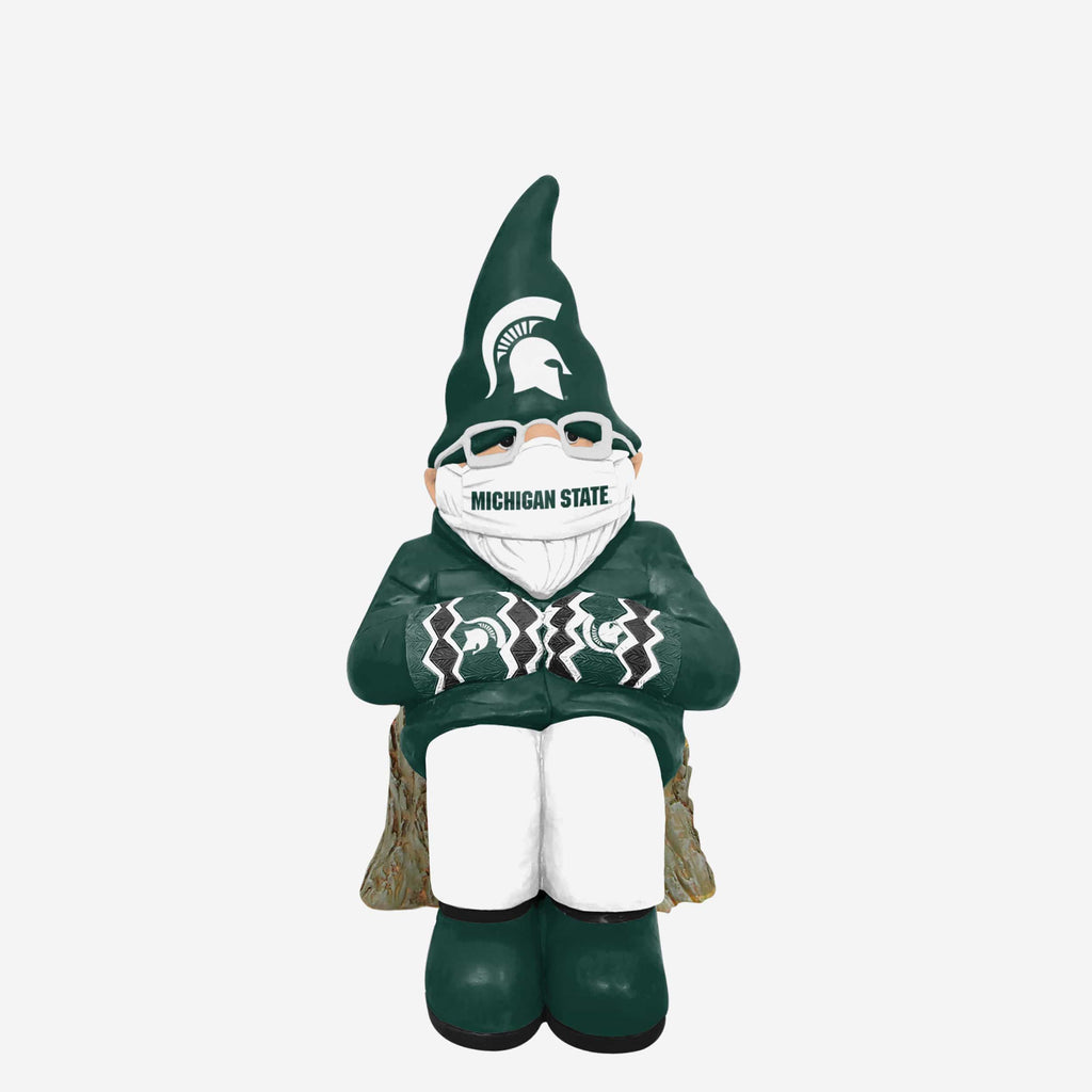 Michigan State Spartans Bundled Up Gnome FOCO - FOCO.com