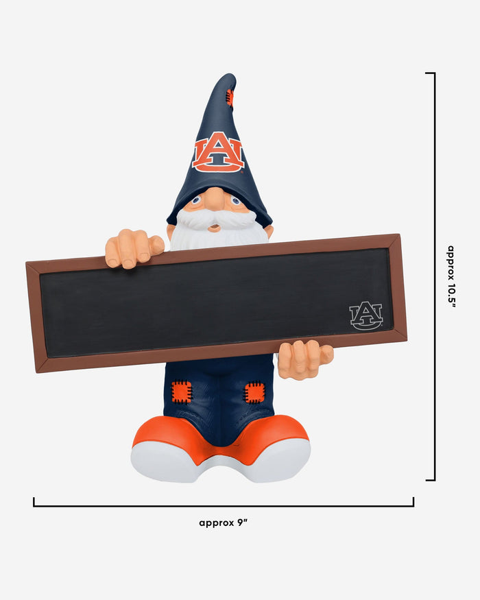 Auburn Tigers Chalkboard Sign Gnome FOCO - FOCO.com