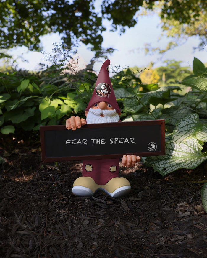 Florida State Seminoles Chalkboard Sign Gnome FOCO - FOCO.com