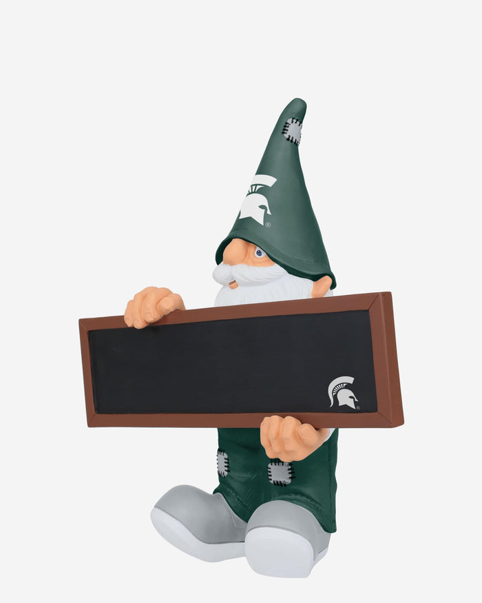 Michigan State Spartans Chalkboard Sign Gnome FOCO - FOCO.com